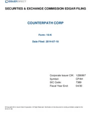 CounterPath Corporation