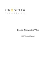 Crescita Therapeutics Inc.
