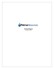 Petrus Resources Ltd.
