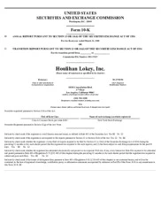 Houlihan Lokey, Inc.