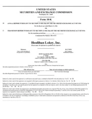 Houlihan Lokey, Inc.