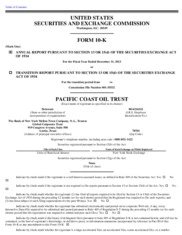 Pacific Coast Oil Trust