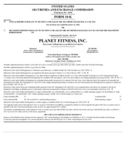 Planet Fitness, Inc.