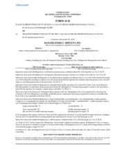 Ranger Energy Services, Inc.