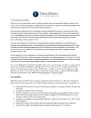 TriplePoint Venture Growth BDC Corp.