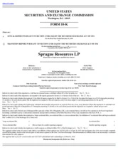 Sprague Resources LP