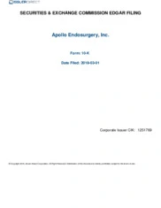 Apollo Endosurgery, Inc.