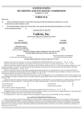Codexis, Inc.
