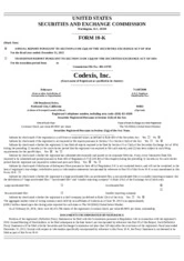 Codexis, Inc.