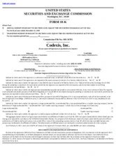 Codexis, Inc.