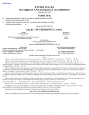 Galectin Therapeutics Inc.