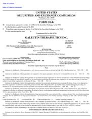 Galectin Therapeutics Inc.