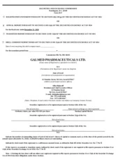 Galmed Pharmaceuticals Ltd.