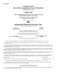IES Holdings, Inc.