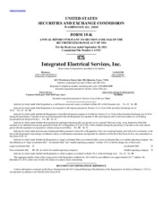 IES Holdings, Inc.