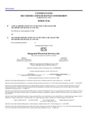 IES Holdings, Inc.