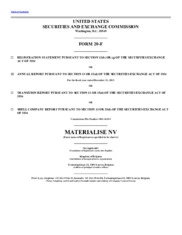Materialise NV