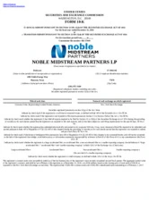 Noble Midstream Partners LP