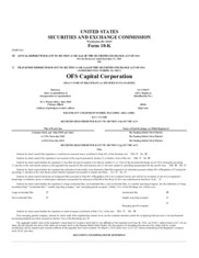 OFS Capital Corporation