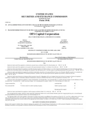 OFS Capital Corporation