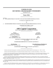 OFS Capital Corporation