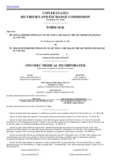 OncoSec Medical Incorporated