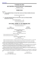 OncoSec Medical Incorporated