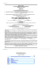 Outlook Therapeutics, Inc.
