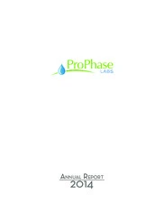 ProPhase Labs, Inc.