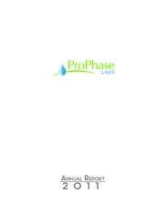 ProPhase Labs, Inc.