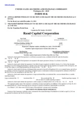 Rand Capital Corporation