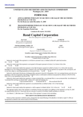Rand Capital Corporation