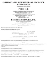RCM Technologies, Inc.