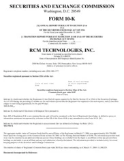 RCM Technologies, Inc.