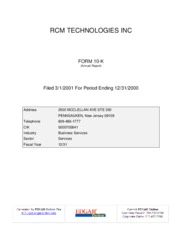 RCM Technologies, Inc.