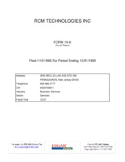 RCM Technologies, Inc.