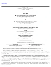 Sirius International Insurance Group, Ltd.