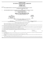 Spirit of Texas Bancshares, Inc.