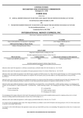 International Money Express, Inc.