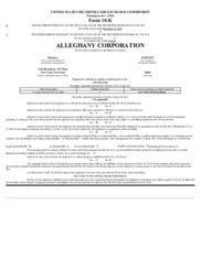 Alleghany Corporation