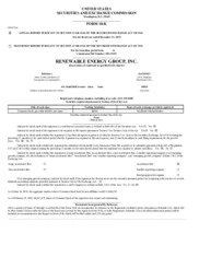 Renewable Energy Group