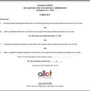 Allot Ltd.