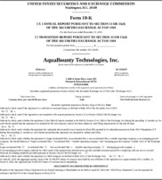 AquaBounty Technologies, Inc.