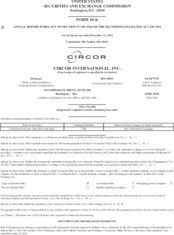 Circor International Inc.