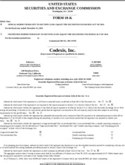 Codexis, Inc.