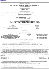 Galectin Therapeutics Inc.