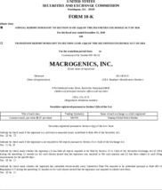 MacroGenics Inc