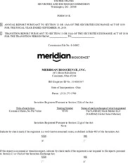 Meridian Bioscience Inc.