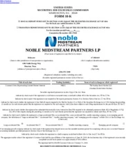 Noble Midstream Partners LP