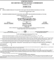 Ovid Therapeutics Inc.